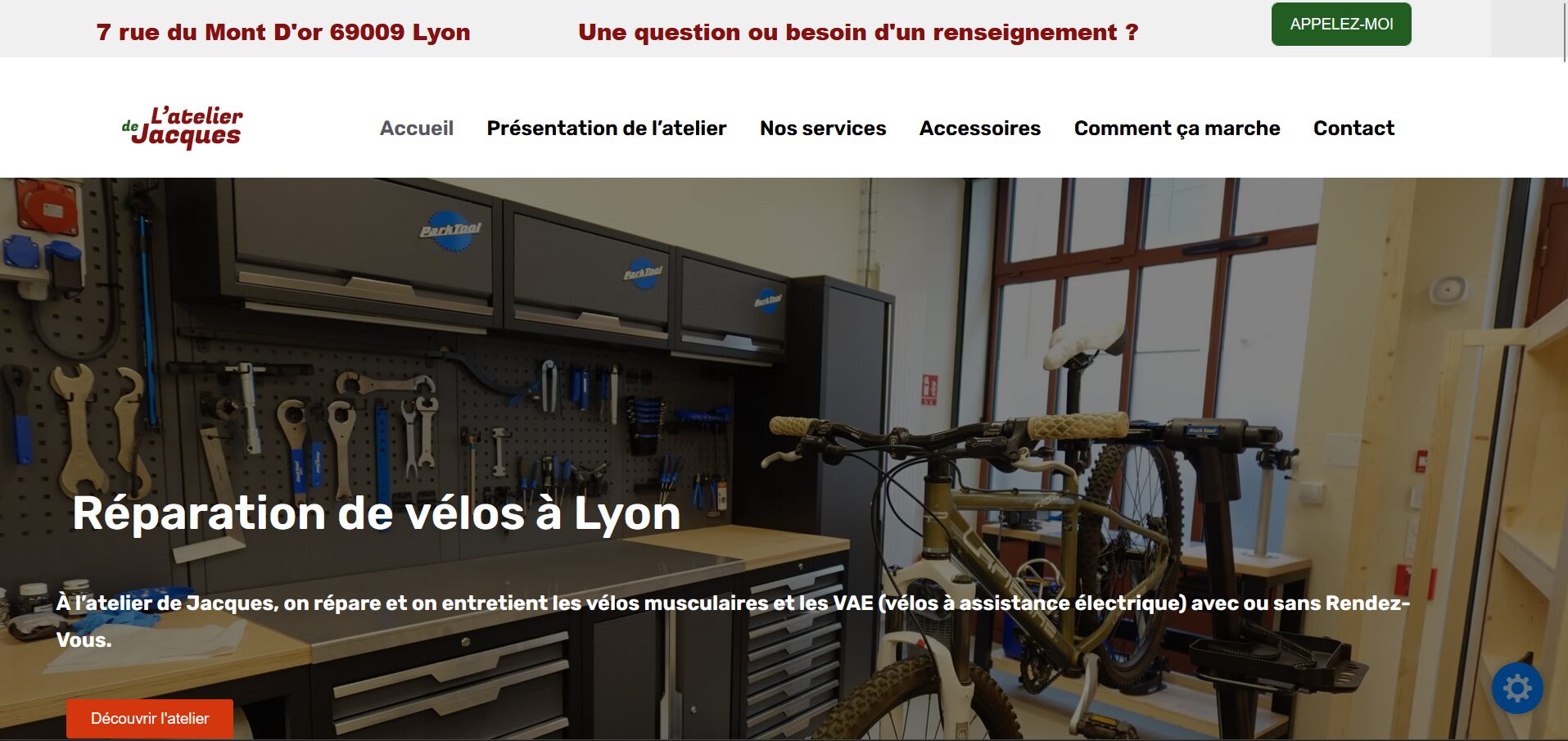 Projet Site Photographe