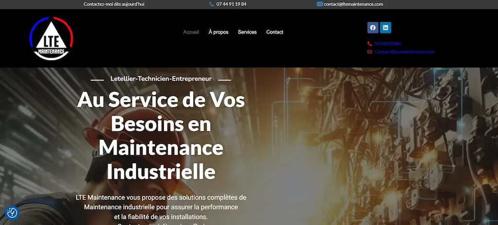 Site maintenance industrielle